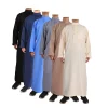 Robe Longue Brodée pour Homme Musulman, Vêtement Islamique, Eid, Jubba Thobe, Ramadan, Kaftan, Kimono, Arabie Saoudite, Abaya, Dubaï, Turquie Robe Longue Brodée pour Homme Musulman, Vêtement Islamique, Eid, Jubba Thobe, Ramadan, Kaftan, Kimono, Arabie Saoudite, Abaya, Dubaï, Turquie