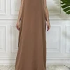 abaya – robe intérieure sans manches pour femmes musulmanes, tenue décontractée, assortie avec tout, maxi, caftan, vêtements islamiques marocains