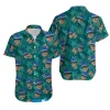 chemise hawaïenne à manches courtes pour homme, vêtements avatar personnalisés, populaire, lumineux, vaccage rapide, plage florale, aadt hibiscus