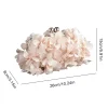 pochette de soirée à fleurs pour femmes, sac de dîner à fleurs artificielles de grande capacité, sac de banquet de fête de mariage, sacs hobo chics