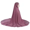 h222 maxi taille xxl 120*110 cm prière musulmane hijab amira tirer sur écharpe foulard foulards islamiques turban casquettes bonnet