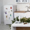 9 pièces/ensemble jésus aimants pour réfrigérateur bricolage accessoires noël réfrigérateur patch pvc décorer votre réfrigérateur ou coque de téléphone sans aimant