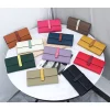 portefeuille long en cuir véritable pour femme, porte cartes féminin, pochette classique pour femme, porte monnaie design, luxe et à la mode