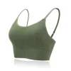 soutien gorge de sport respirant pour femmes, antichoc, rembourré, haut de yoga, grande taille, athlétique, course à pied, fitness, entraînement, haut de sport топ