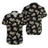 chemise hawaïenne à manches courtes pour homme, vêtements avatar personnalisés, populaire, lumineux, vaccage rapide, plage florale, aadt hibiscus