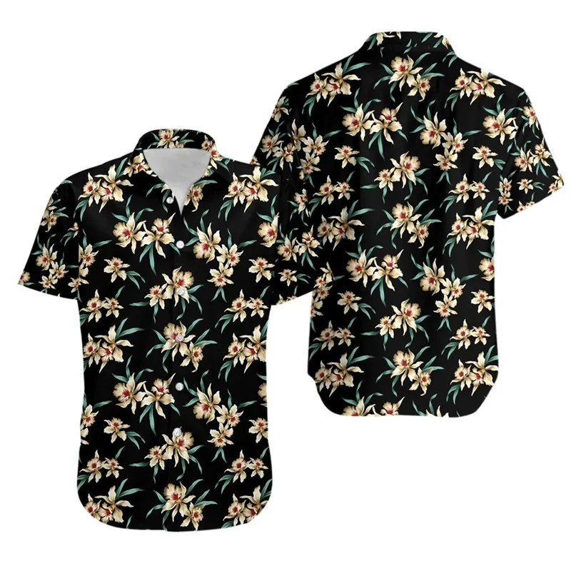 chemise hawaïenne à manches courtes pour homme, vêtements avatar personnalisés, populaire, lumineux, vaccage rapide, plage florale, aadt hibiscus