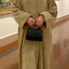 maroc ouvert velours côtelé abaya eid femmes musulmanes robes jalabiya ramadan robes dubaï abayas caftan automne arabe cardigan robe