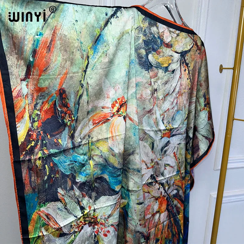 winyi robe de plage maxi de haute qualité pour femmes musulmanes, tenue de soirée élégante, kaftan, abaya, dubaï