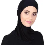 Foulard Hijab Musulman pour Femme, Sous-Écharpe Islamique, Chapeau, Bonnet