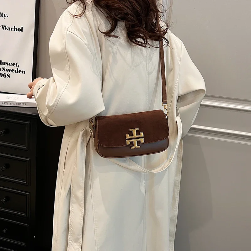 Sac fourre-tout à bandoulière en cuir pour femmes, élégant, sac à main de luxe, Style classique de styliste à la mode pour un Look quotidien