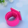 bracelet à claque magnétique en silicone de qualité supérieure, pour coiffeur, épingles en fer, porte épingles, artisanat, fournitures de couture