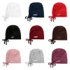 foulard de tête sous capuchon avec trou d'oreille hijabs pour femmes cravate élastique hijab femmes hijab bandeau écharpe à capuche islamique sous écharpe filles