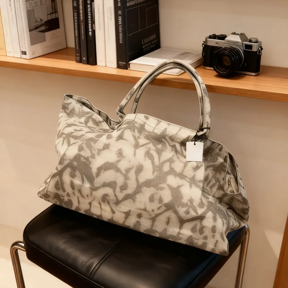 Un sac à main de Fitness minimaliste, sac de grande capacité pour le sport, sac en toile unisexe, sac à bandoulière, sacs de courses réutilisables