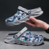 sandales plates hommes chaussures eva pantoufles jardin plate forme sandales homme été sandales nouvelles hommes baskets en plein air tongs maison sabots