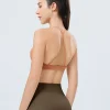 vêtements de yoga beauté dos soutien gorge de sport antichoc anti affaissement sous vêtements yoga confortable respirant entraînement fitness soutien gorge course
