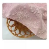 tissu haut de gamme brodé de petites roses avec extensible dans quatre directions pour robes et jupes à la mode, adapté aux minorités ethniques