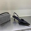 femmes noires bout pointu talons chaussures sandales 2025 robe fête mode été pantoufles nouveau marche tongs pompes diapositives