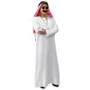 2025 Halloween nouveau Style arabie saoudite Abaya moyen-orient hommes femmes dubaï luxe Cosplay Performance Costume Costume