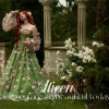 aileen robes de soirée sur mesure pour occasions spéciales, robes longues personnalisées avec manches, fleurs 3d, soirée chérie verte