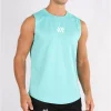 aded été nouveau gilet de gymnastique hommes musculation sans manches sport débardeur séchage rapide maille fitness course débardeur hommes vêtements