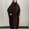 h098 taille libre robe musulmane prier khimar caftan burqa abaya robe hijab moyen orient vêtements