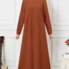 abaya musulmane de dubaï pour femmes, à la mode, douce, musulmane, khimar, turquie, vêtements islamiques, longue robe africaine, 2024