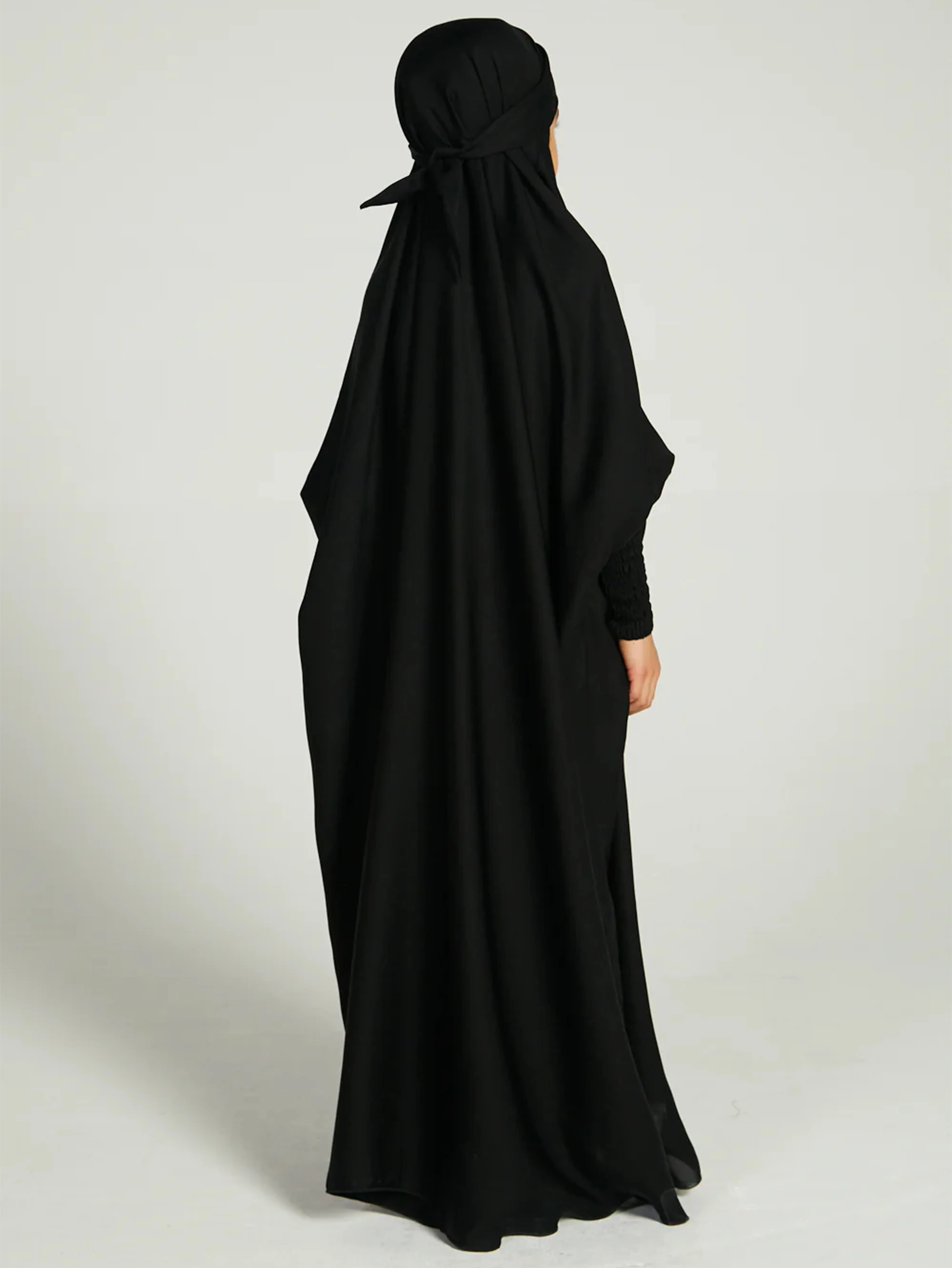 Ramadan musulman enfants filles Abaya solide longue caftan abaya enfant Robe enfants vêtements pour cadeau