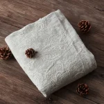 Tissu en coton et lin de qualité, Jacquard aviation, robe une pièce, vêtements explosifs