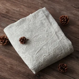 Tissu en coton et lin de qualité, Jacquard aviation, robe une pièce, vêtements explosifs