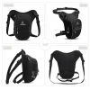 sac de jambe de taille basse pour moto, ceinture de cuisse, hanche, étanche, tactique de voyage, sac à main pour téléphone portable, sacs banane