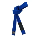 BJJ Ceintures bleues largeur 4,5 cm niveaux du système Jiu-Jitsu brésilien adulte ceinture dure de haute qualité ceinture tressée nom brodé personnalisé