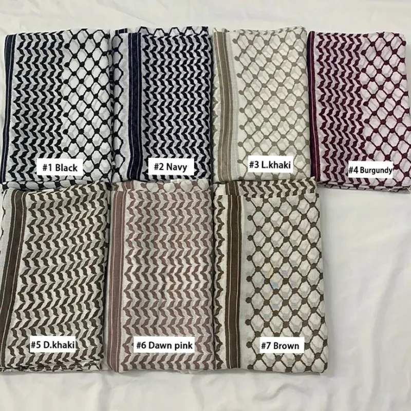 premium keffiyeh modal hijabs pour femme hijab écharpe coton foulard longue prière musulman arabe bandeau turban châle voile islamique