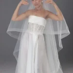 Voile cathédrale à deux niveaux avec bordure en crin de cheval |   Voile de mariage blush |   Royal Drop Bride Personnalisation faite à la main