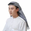 robe musulmane du ramadan, abayas dubaï, kaftan décontracté, costume islamique avec foulard arabe, keffiyeh, cadeaux