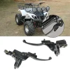 pompe à levier d'embrayage pour moto tout terrain universelle 50cc 250cc atv, cylindre à quatre roues, levier de frein hydraulique, moto gauche droite