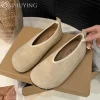 sandales plates femmes baskets chaussures mocassins décontractés 2025 tendance été nouveau daim confort marche peu profonde sport zapatos de mujer