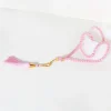 bracelet de perles de prière islamique, 6mm, 99 perles, imitation de perles de prière, perles de verre exquises, pompon, chapelet musulman