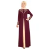 robe musulmane femmes mode abaya dubaï appliques turquie femmes élégantes longue