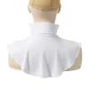 faux col en modal pour femmes musulmanes, extensions de hijab islamique, col roulé, couverture de cou haut, demi haut plus chaud, écharpe hijab, enveloppe courte