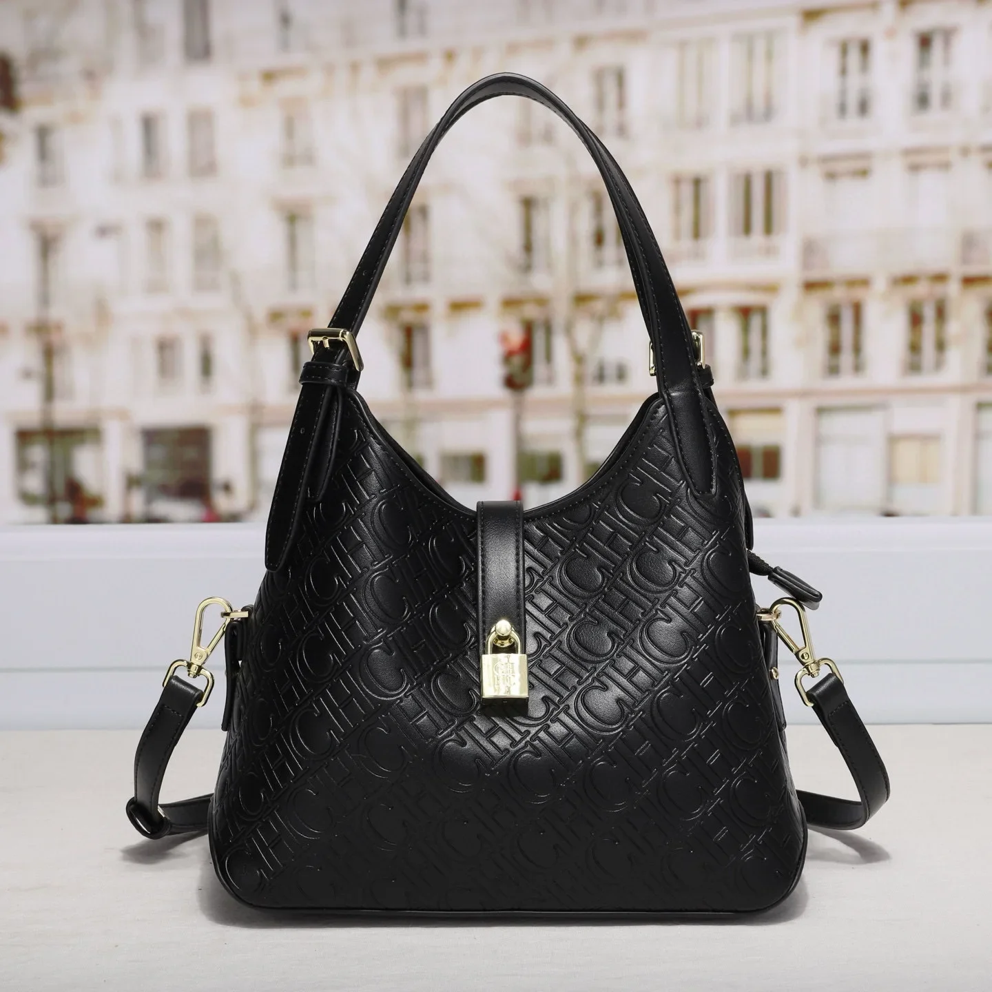 CH Sac seau Vintage pour femmes, bandoulière sous les bras, fourre-tout Chic pour le quotidien, élégant et spacieux, nouvelle collection 2025 CH Sac seau Vintage pour femmes, bandoulière sous les bras, fourre-tout Chic pour le quotidien, élégant et spacieux, nouvelle collection 2025 