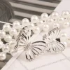 ceinture de taille élégante en perles pour femmes, boucle élastique, chaîne de perles, robe pour filles, sangle en cristal, accessoires créatifs pour dames