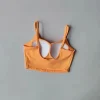 haut de soutien gorge de sport pour femmes, push up, rembourré fixe, hauts push up, gilet de fitness, course à pied, soutien gorge de gymnastique, yoga, sous vêtements de sport respirants