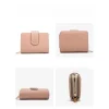 portefeuille court pour femme, grande capacité, multifonctionnel, polyvalent, porte monnaie, multi fentes, paquet de cartes, porte monnaie pour femme