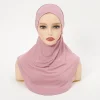 femmes musulmanes sous écharpe hijab amira os bonnet chapeau casquette intérieure ninja foulard enveloppement islamique hijabs tête cou couverture écharpe turban