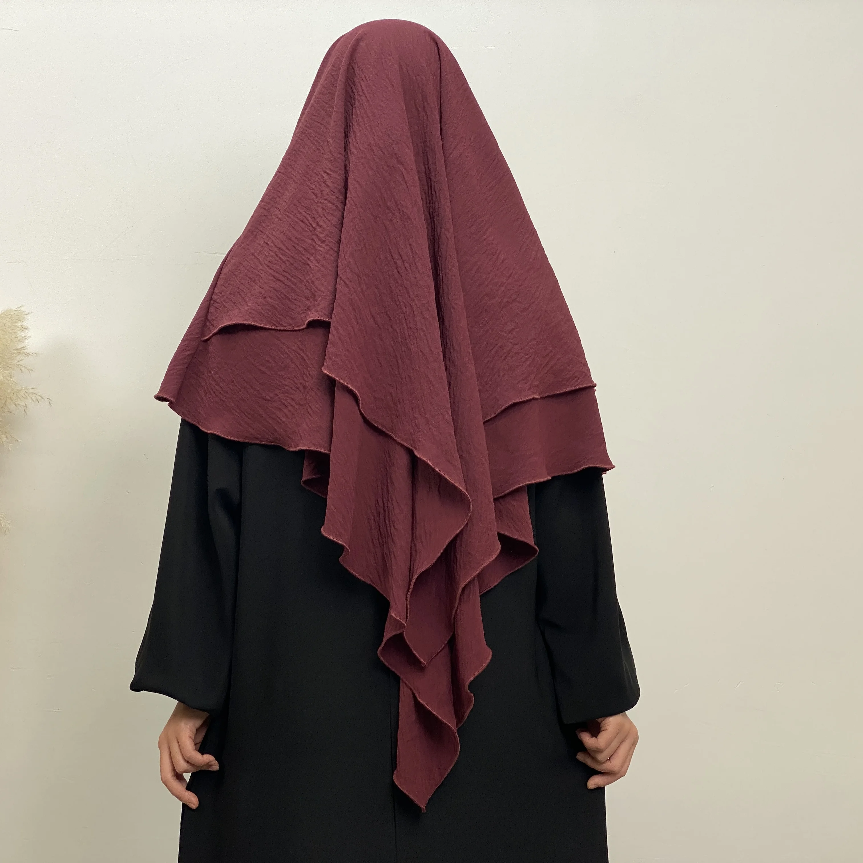 Vêtements islamiques pour femmes musulmanes, tiens imar, Hijab, écharpe longue, couverture de sauna, vêtement de prière Eid, coiffure, Dubaï, Arabie saoudite, Turquie, Indonésie