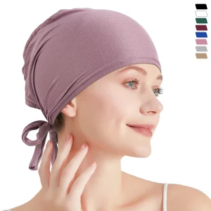 Bonnet Hijab en Satin Modal, sous-capuchon islamique avec cravate, Hijabs instantanés pour femmes, Turban musulman uni, mouchoir Bandana Bonnet Hijab en Satin Modal, sous-capuchon islamique avec cravate, Hijabs instantanés pour femmes, Turban musulman uni, mouchoir Bandana