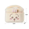 chiikawa – sac à cosmétiques mignon, grande capacité, design multi poches, produit de soins de la peau, sac de rangement de produits de toilette de voyage, fourre tout cadeau