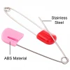 Épingles de sûreté 4/5.4cm, tête en plastique, broche de verrouillage de sécurité, aiguille pour tissu, couches pour bébé, accessoires de couture, marqueurs, 10/20 pièces