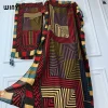 winyi abaya pour femmes musulmanes, robe africaine dubaï, col ras du cou, kaftan imprimé, robe maxi élégante