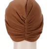 casquettes hijab musulmanes pour ramadan, foulard à la mode pour femmes, couleur unie, soins capillaires, turban, bonnet de chimiothérapie